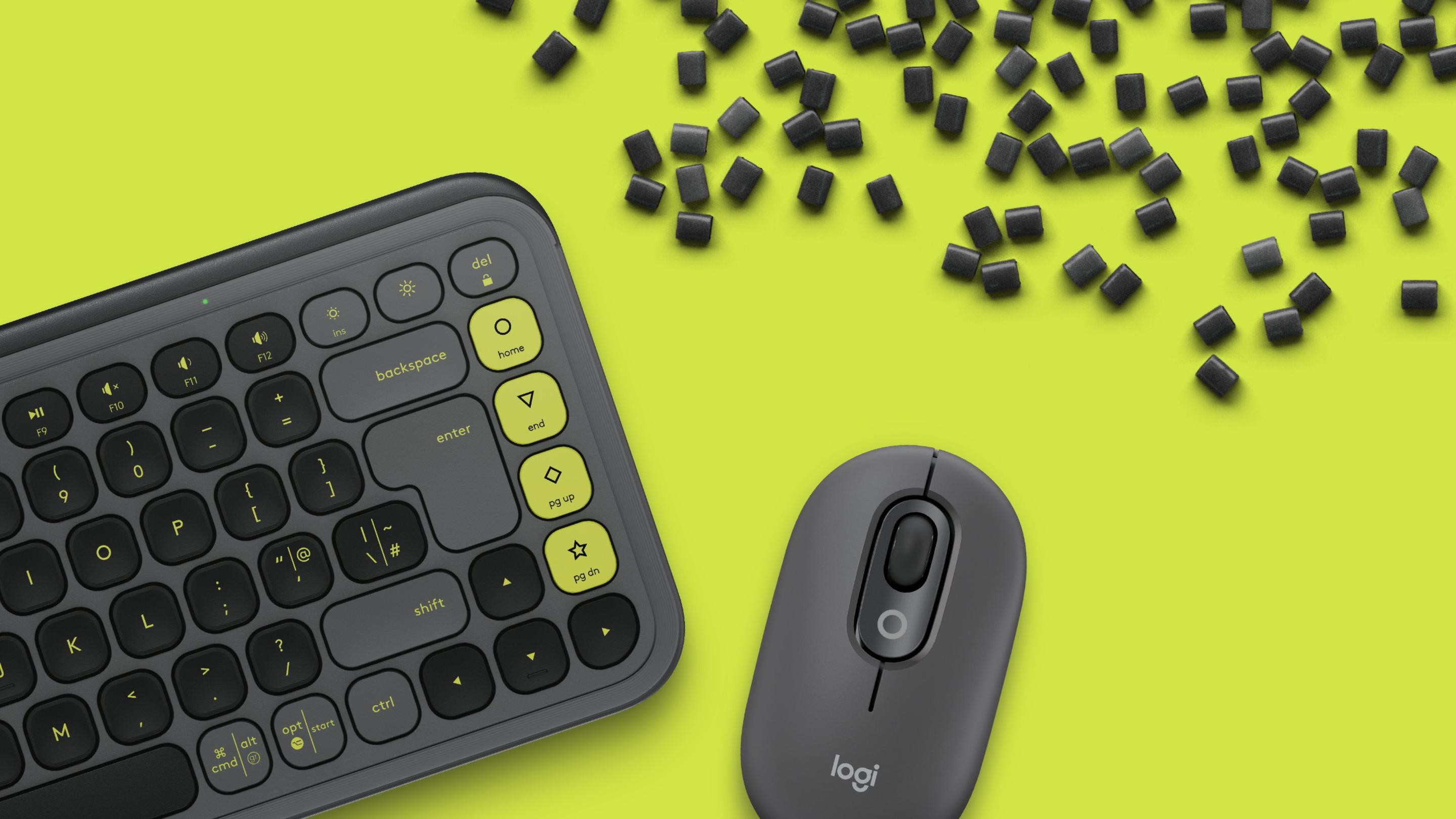 Teclado e Rato LOGITECH POP Icon Combo (Estados Unidos - Teclas tesoura - Mini - Grafite) — miniatura 6