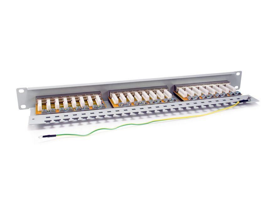 Painel de Patch EQUIP 326325 (24 portas RJ-45 - Cat6 FTP - 1U - Cinzento) — miniatura 3