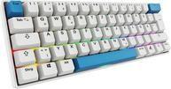 Teclado SHARKOON SKILLER SGK50 S4 Gen2 PBT (Alemão - Gateron G Pro 3.0 Yellow - 60% - Branco)