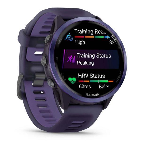 Relógio Desportivo GARMIN Forerunner 570 (47 mm - AMOLED 1,4" - Roxo Imperial) — miniatura 3
