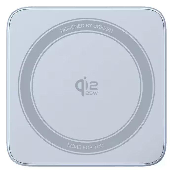 Carregador Magnético Sem Fios UGREEN MagFlow W752 (Até 25 W - Azul), miniatura 3