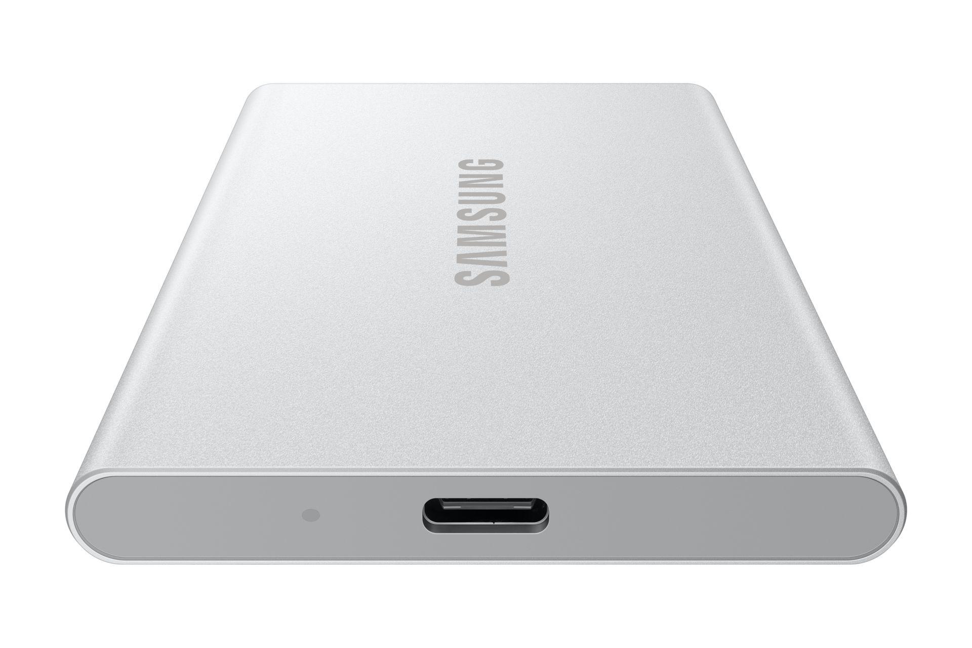 SSD SAMSUNG T7 Resurrected MU-PD2T0G/WW (2 TB - USB 3.2 Gen 2 - Prateado) — miniatura 6