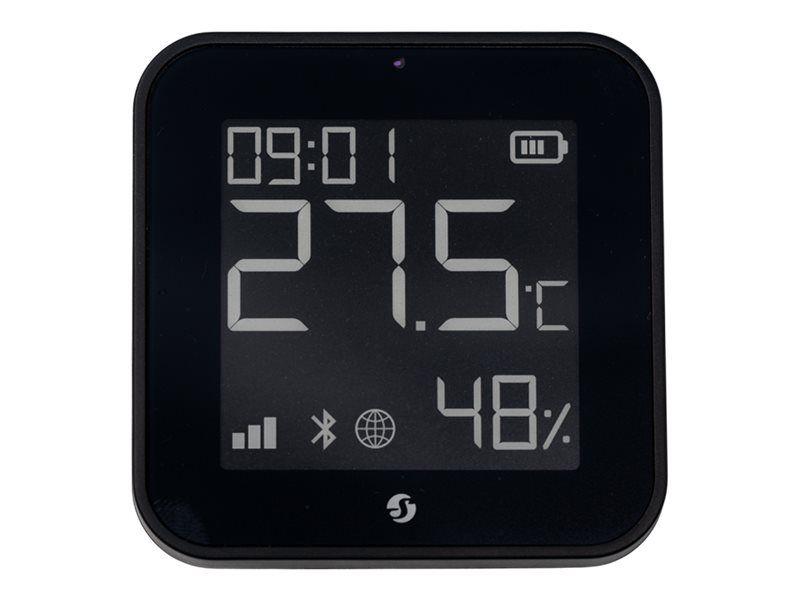 Sensor de Temperatura e Humidade SHELLY BLU H&T Display ZB (Preto)