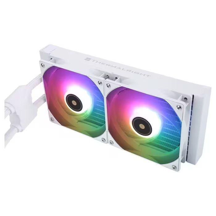 Sistema de Refrigeração Líquida AIO para CPU THERMALRIGHT Frozen Notte 240 White Argb V2 (2000 RPM - Multi - ARGB multicolorida - Branco) — miniatura 4