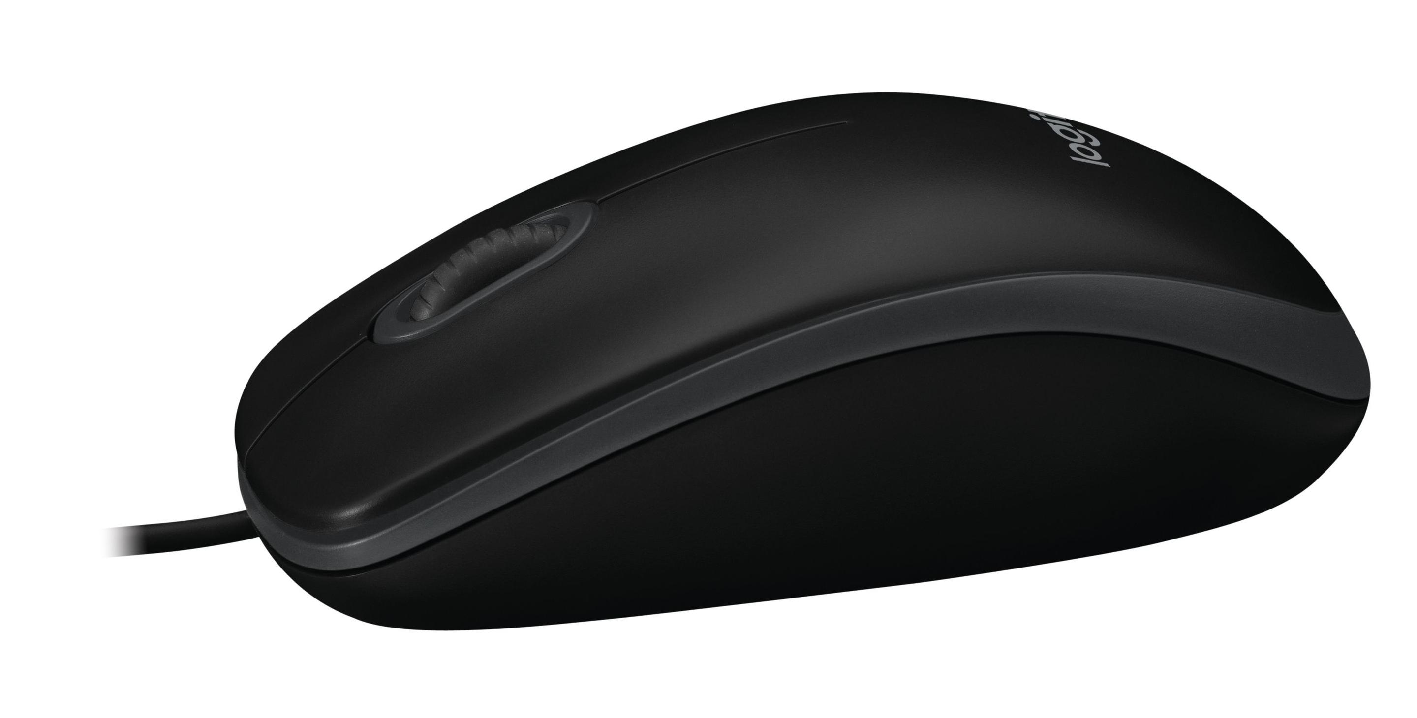 Rato LOGITECH B100 (Ambidestro - 800 DPI - Ótico - Preto) — miniatura 5