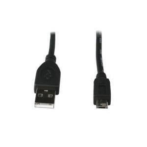 Cabo USB GEMBIRD CCP-MUSB2-AMBM-6 (1,8 m - Micro-USB B - USB-A - Preto)