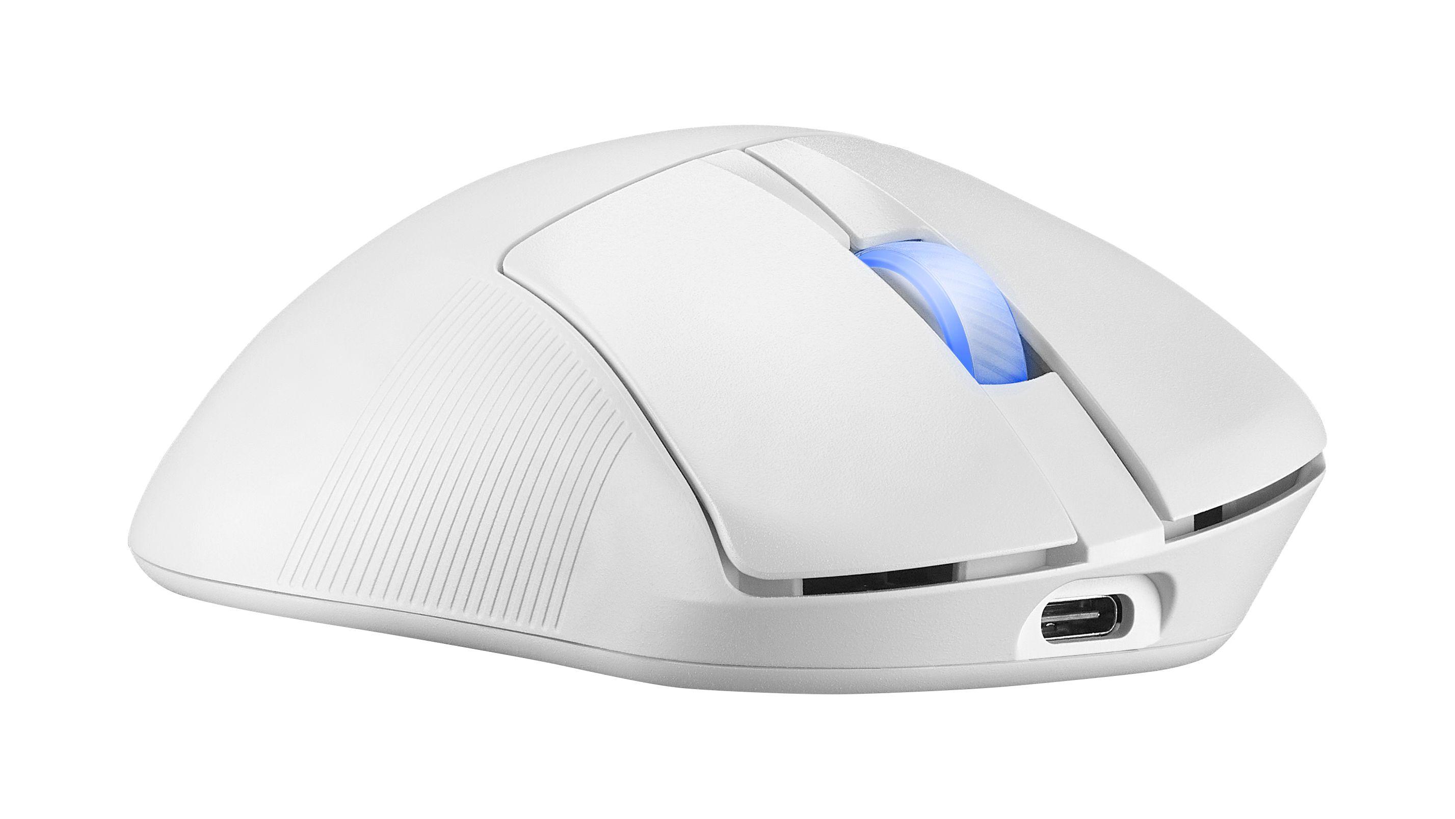 Rato ASUS ROG Keris II Ace Sem Fios (Mão direita - 42000 DPI - Ótico - Branco) — miniatura 6