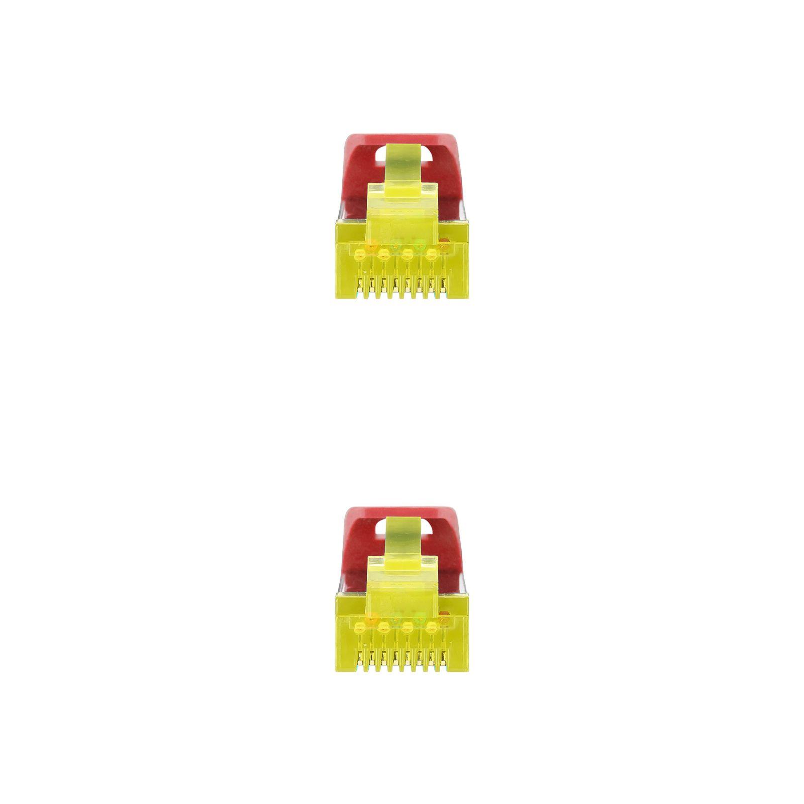 Cabo de Rede RJ45 NANOCABLE 10.20.1903-R (3 m - Cat6A - RJ-45 - Vermelho) — miniatura 3