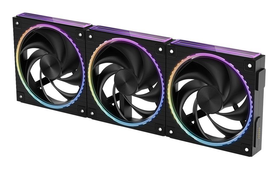 Ventoinha de Caixa ZALMAN ZM-DF120 A3 BLACK (PBT e PC - ARGB - 3,36 W - Preto), miniatura 6
