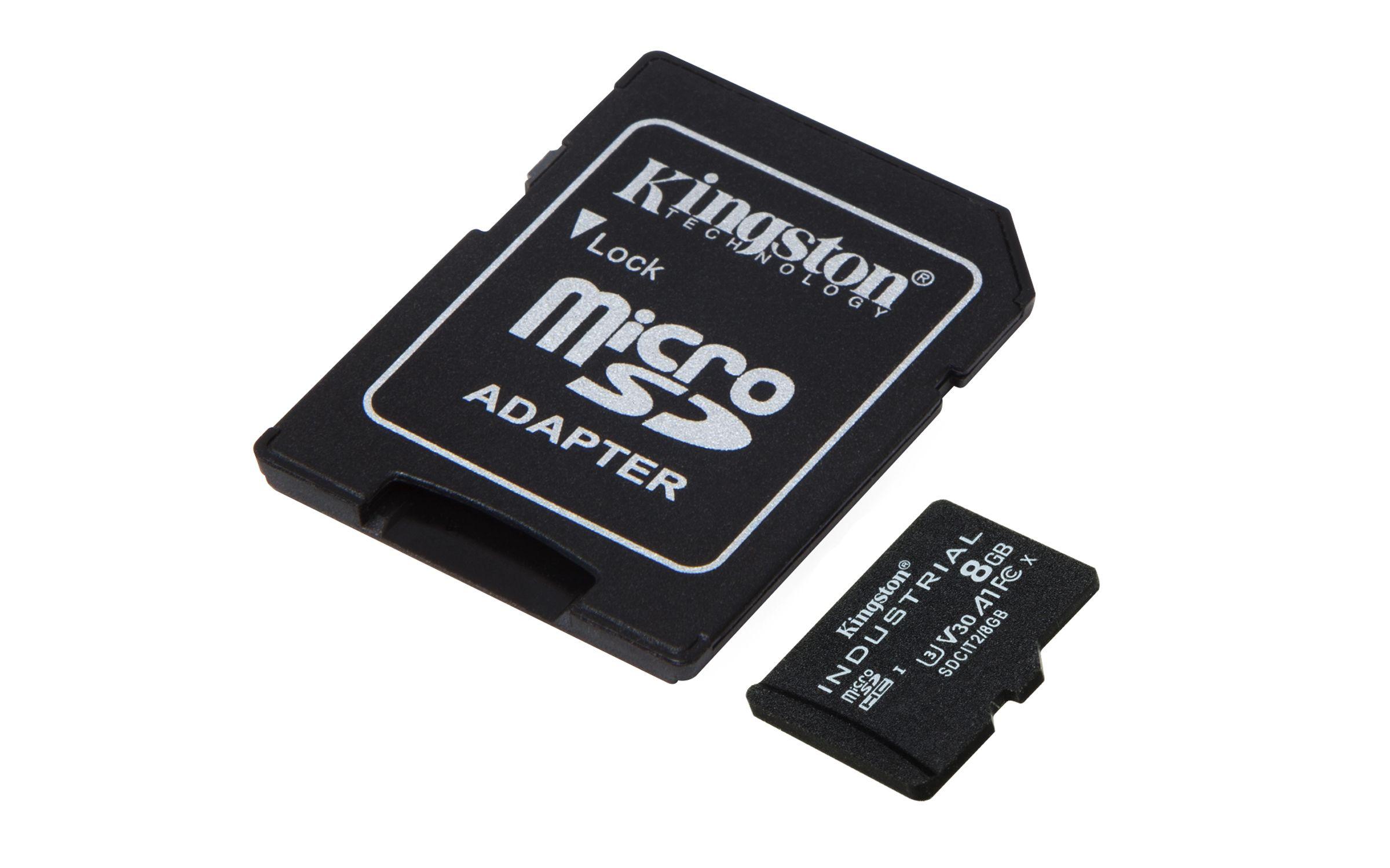 Cartão de Memória KINGSTON SDCIT2/8GB (8GB - Classe 10 - 100 MB/s - Preto), miniatura 2