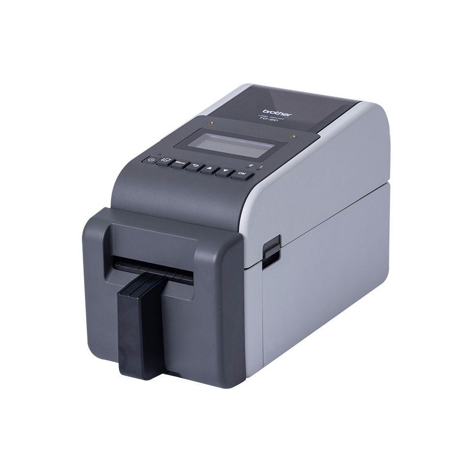 Impressora de Etiquetas BROTHER TD-2350DFC(203) (Com fios e sem fios - Preto e Cinzento), miniatura 2