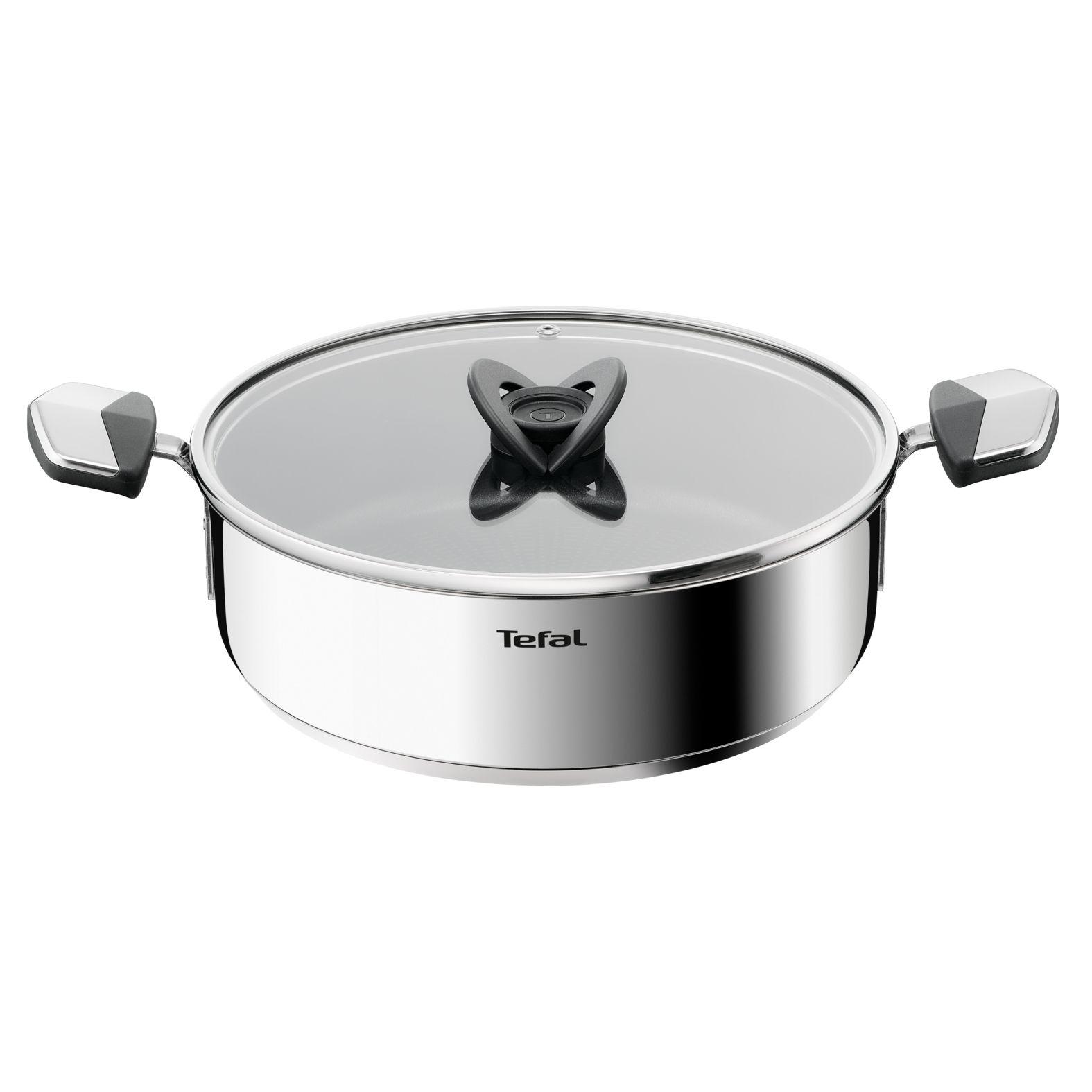Panela Funda TEFAL Emotion+ E3337145 (Aço inoxidável - Inox)