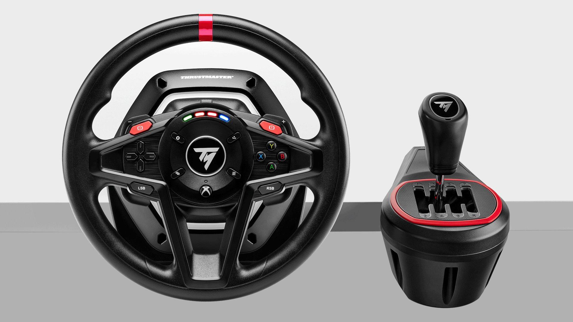 Conjunto de Simulação com Volante THRUSTMASTER T128 Shifter Pack (AC, USB Type-C para USB Type-A - Com fios - Preto) — miniatura 4