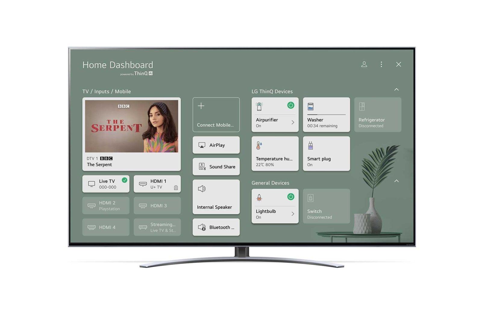 TV LG 55NANO886PB (55" 4K Ultra HD NanoCell 120 Hz - Prateado), miniatura 3