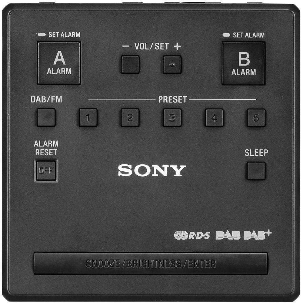 Rádio Despertador SONY XDR-C1DBP (15 W - Preto e Prateado), miniatura 4