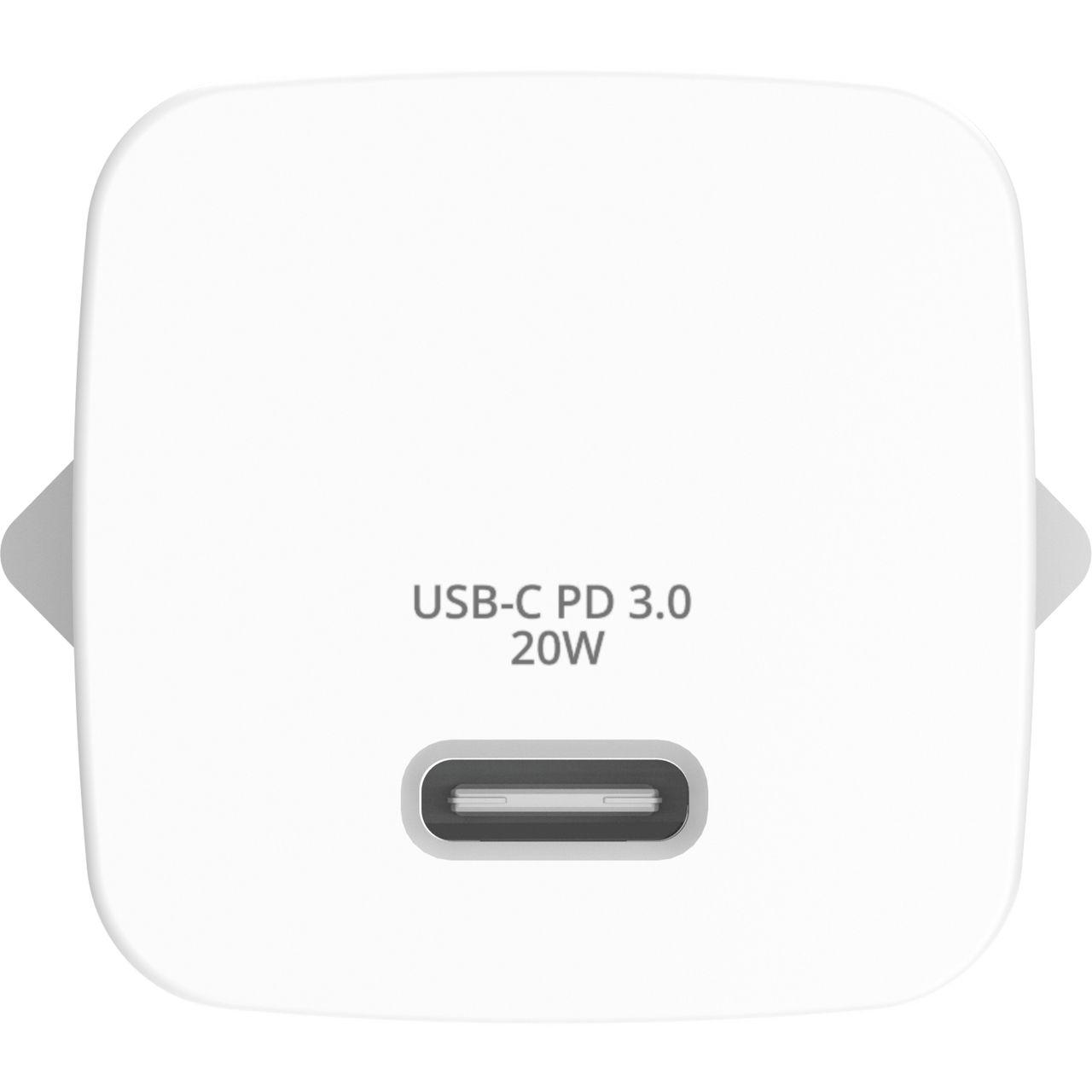 Carregador de Dispositivos Móveis VERBATIM 32396 (20 W - Power Delivery 3.0 - Branco), miniatura 4