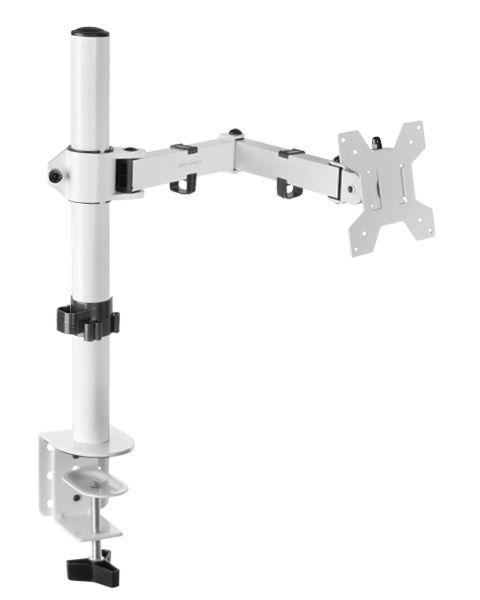 Suporte de Secretária para Monitor MARS GAMING MARM1 (13"-32" - VESA 100 x 100 mm - Branco)