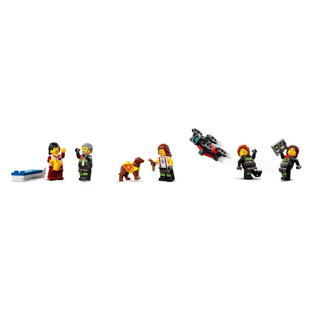 LEGO 60414 City Quartel dos Bombeiros com Camião dos Bombeiros (6+ anos - 843 peças) — miniatura 6