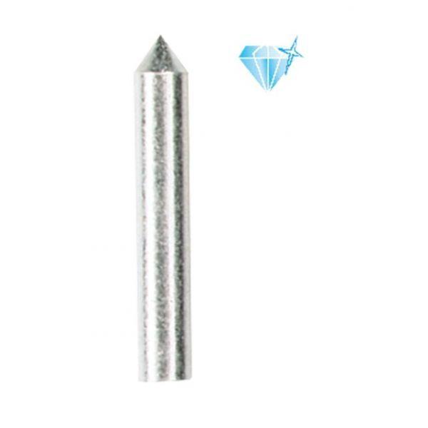 Ponta de Diamante para Gravador BOSCH Dremel 9929 (Metal - Metálico), miniatura 2