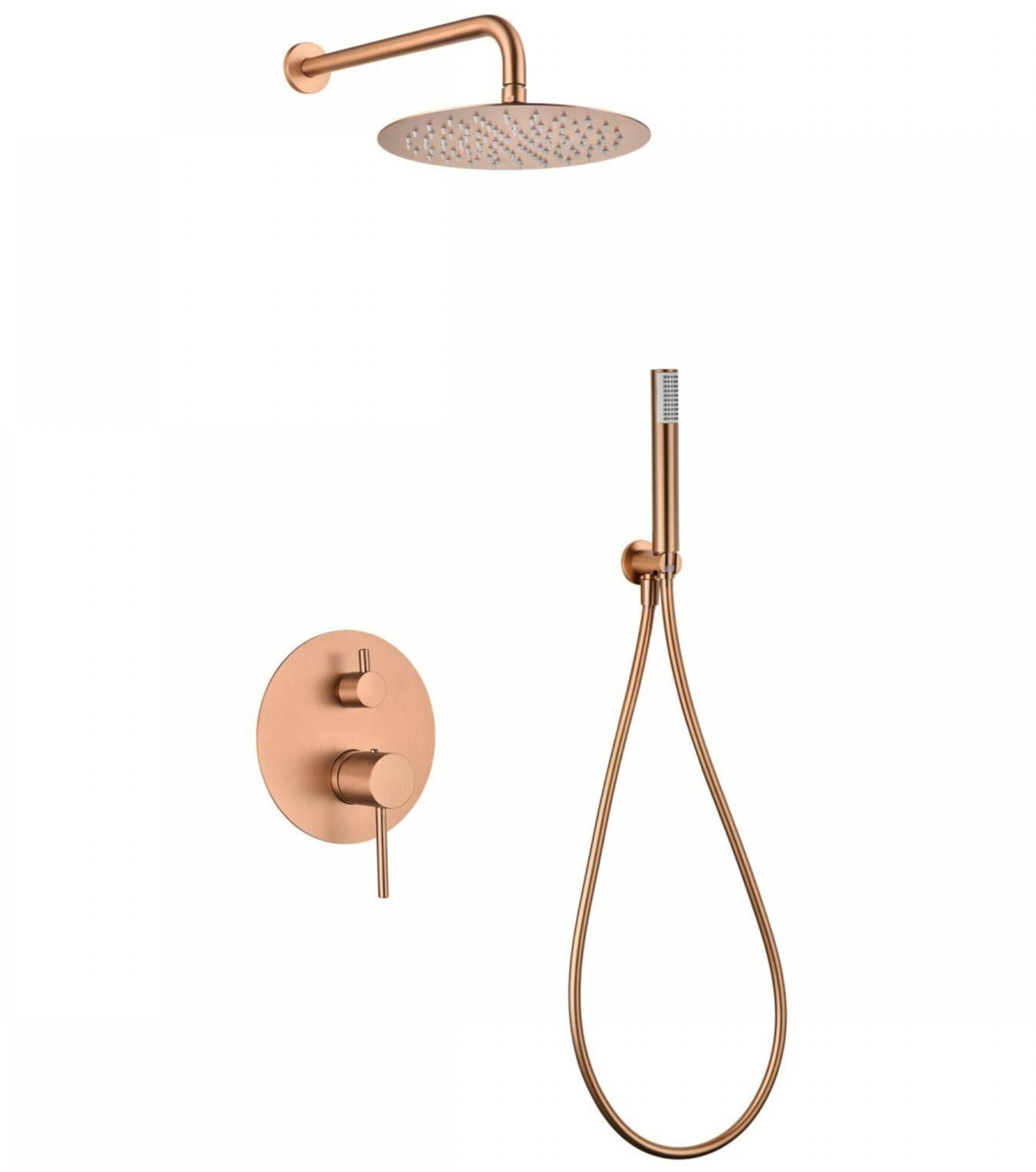 Conjunto de Chuveiro Embutido IMEX MONZA GPM039-ORC (25 cm)