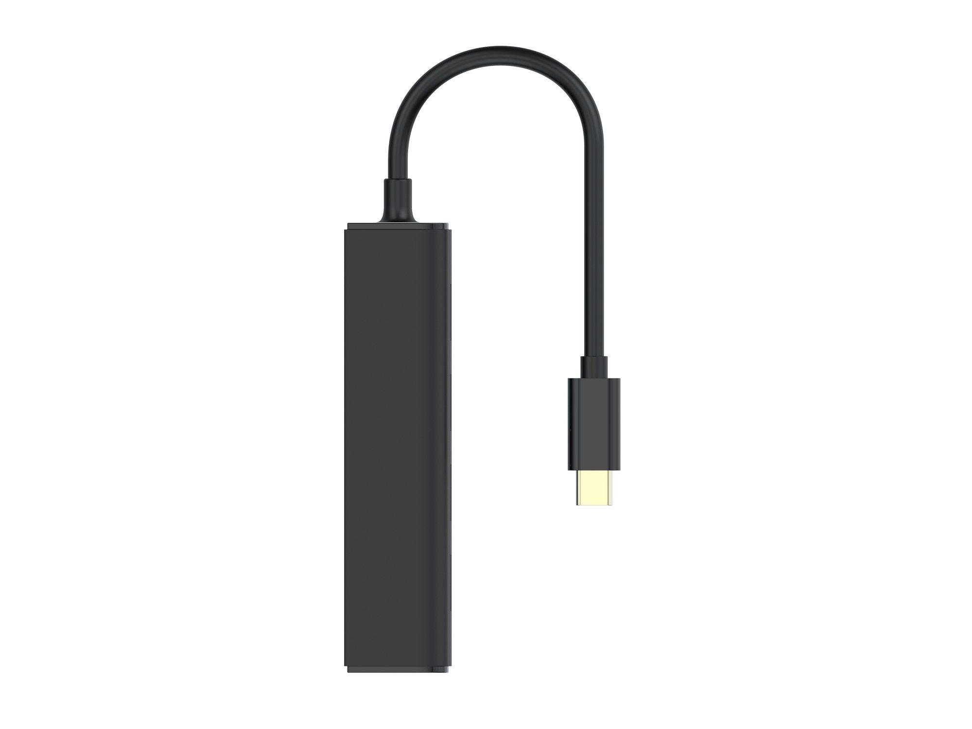 Hub USB-C CONCEPTRONIC CTC4USB3 (0,15 m - Preto) — miniatura 2