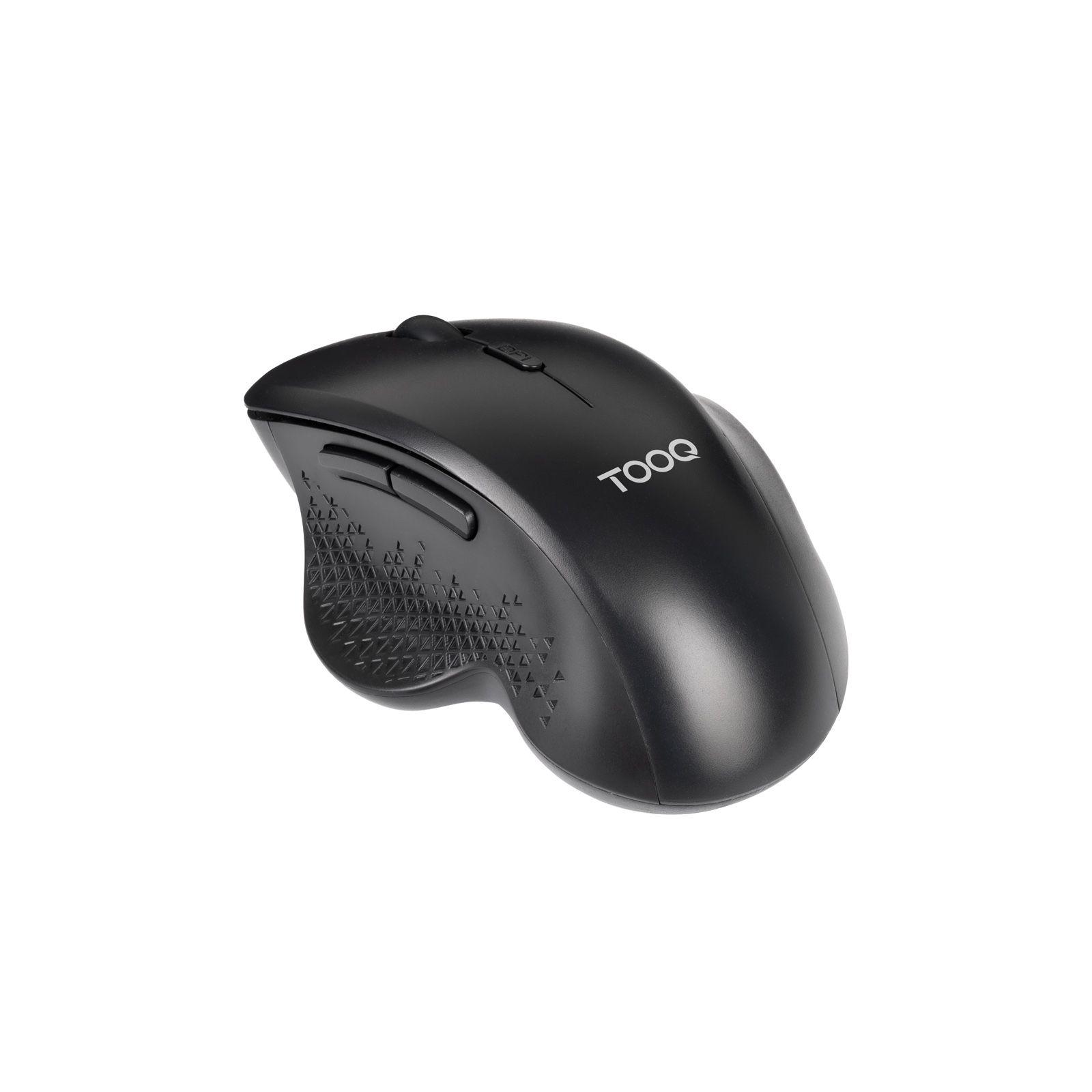 Rato TOOQ TQMWG-1105-B (Mão direita - 1600 DPI - Ótico - Preto)
