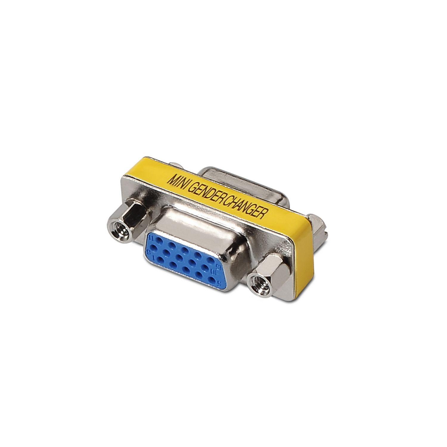 Acoplador VGA AISENS A114-0082 (Azul e Prateado)