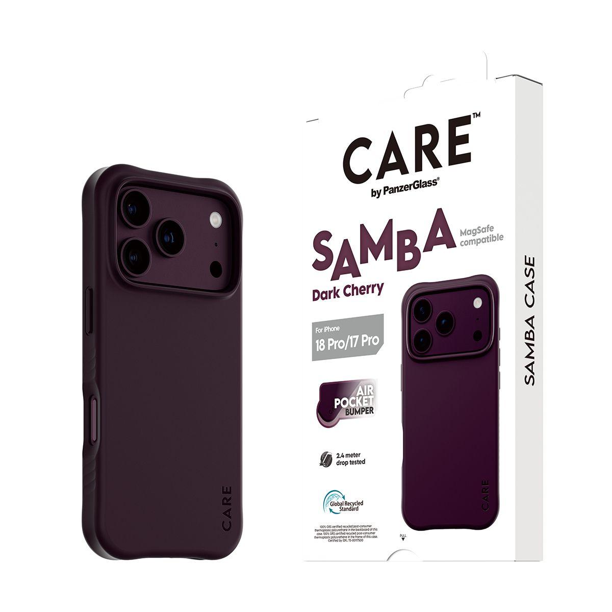 Capa PANZERGLASS Samba Case iPhone 18 Pro/17 Pro (Roxo), miniatura 6