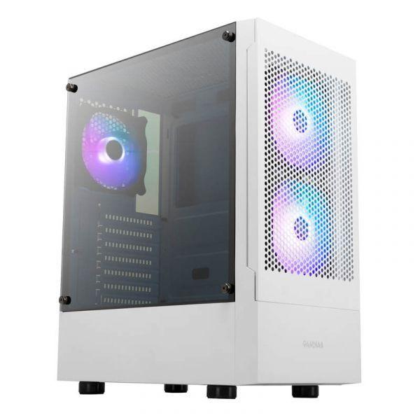 Caixa de Computador GAMDIAS Talos E3 MESH (ATX, Micro ATX, Mini-ITX - Midi Tower - 16 cm - Branco)