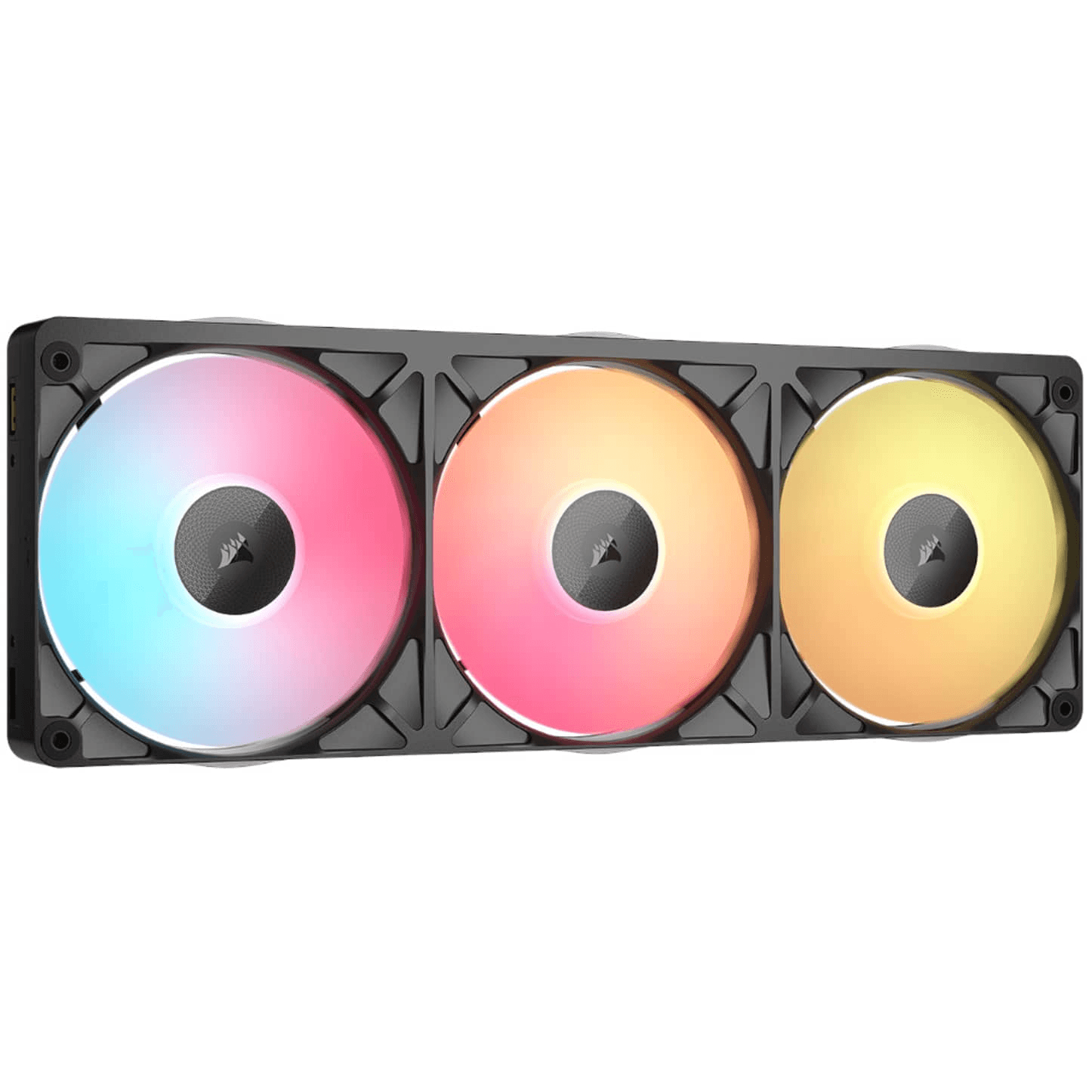 Ventoinha para Caixa PC CORSAIR iCUE LINK RX360 II Unified Frame RGB (360 mm - RGB - Preto), miniatura 3