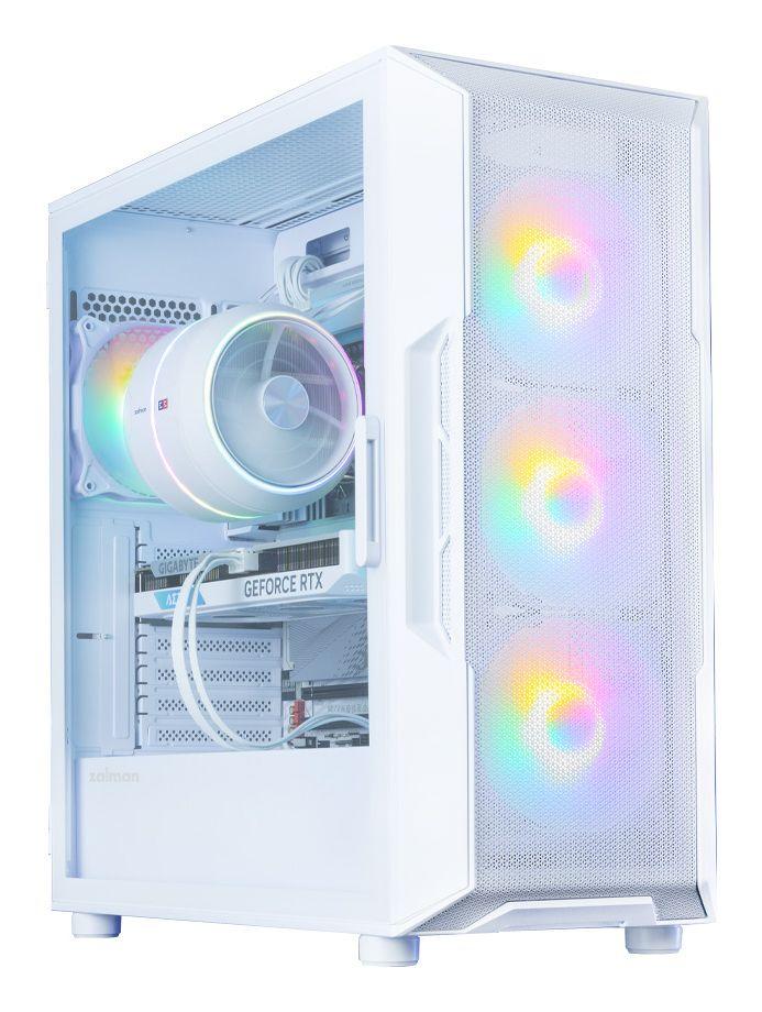 Caixa de Computador ZALMAN I3 NEO V2 (ATX, Mini-ITX, Micro ATX - Midi Tower - ATX, Micro ATX, Mini-ITX - Branco)