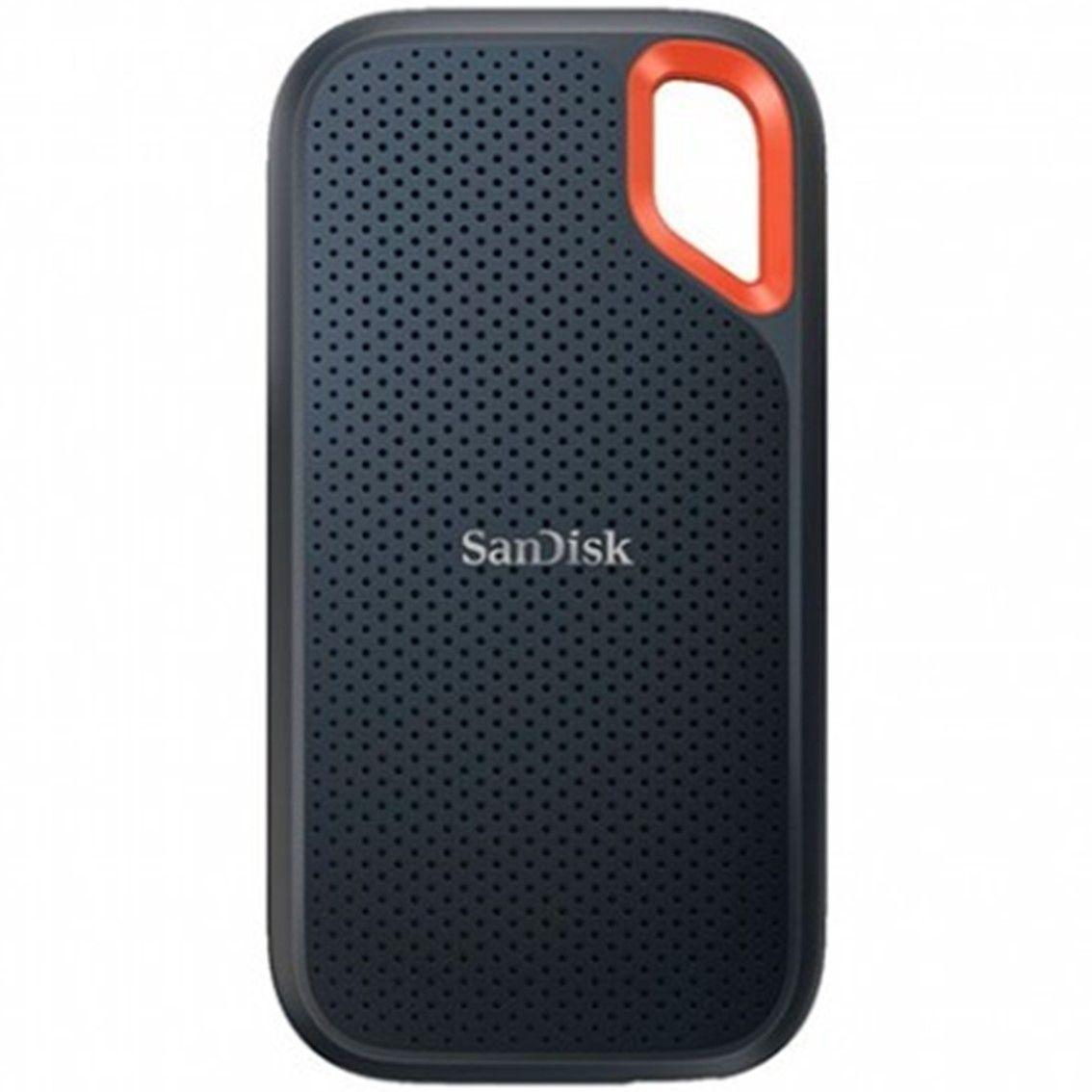 SSD Externo SANDISK Extreme Portable (2000 GB - 2,5 polegadas - USB 3.2 Tipo-C - Preto)