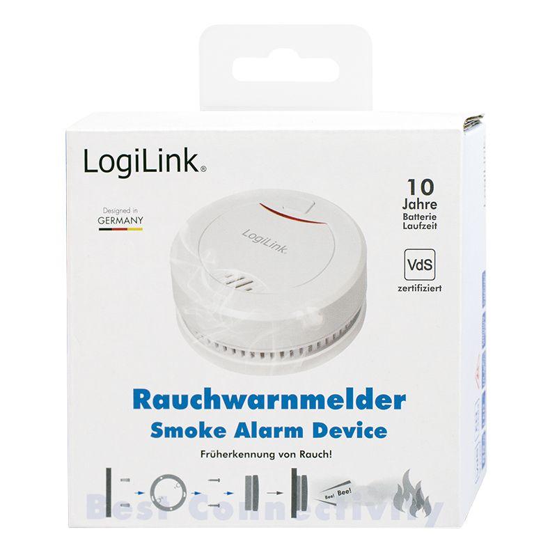 Detetor de Fumo LOGILINK SC0010 (Branco), miniatura 4