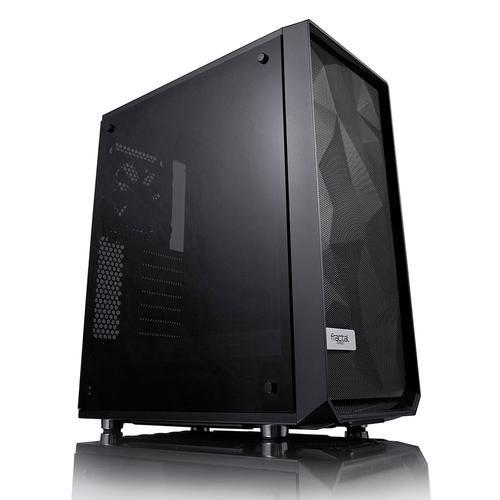 Caixa ATX FRACTAL DESIGN Meshify C - Dark TG (ATX, ITX, Micro ATX - Midi Tower - 17,5 cm - Preto) — miniatura 2