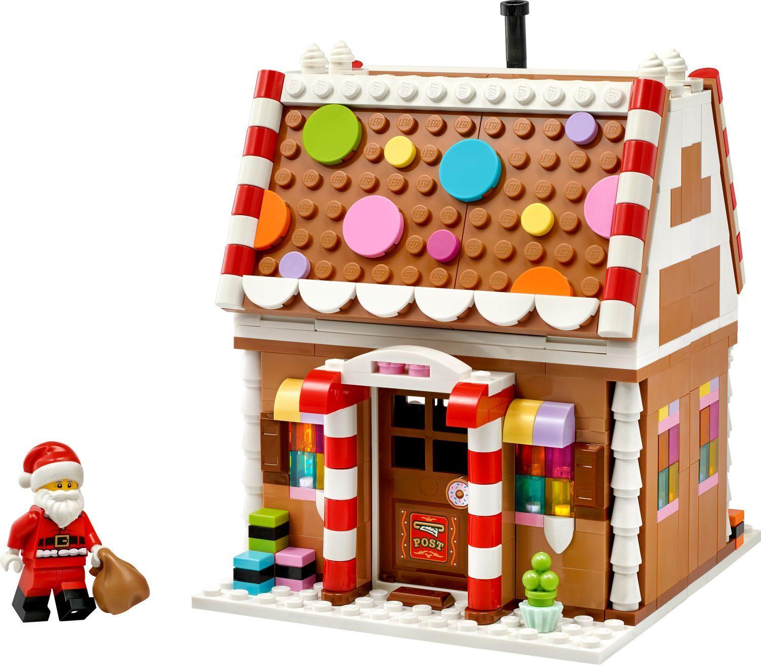 LEGO 40809 Seasonal Casa de Gengibre Festiva (10+ anos - 498 peças)