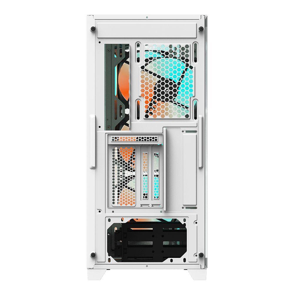 Caixa PC Gaming GIGABYTE AC301GW V2 (Midi Tower - Vidro, Plástico, Aço - 17 cm - Branco) — miniatura 5