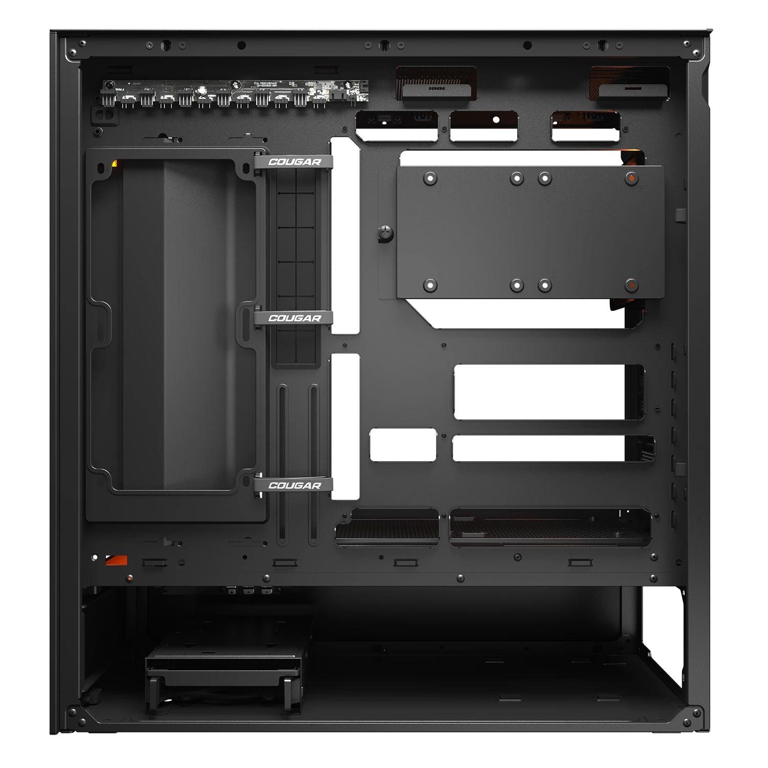Caixa PC COUGAR CFV235 ARGB Mesh (ATX, CEB, Micro ATX, Mini-ITX - Midi Tower - Vidro, Aço - Preto) — miniatura 7