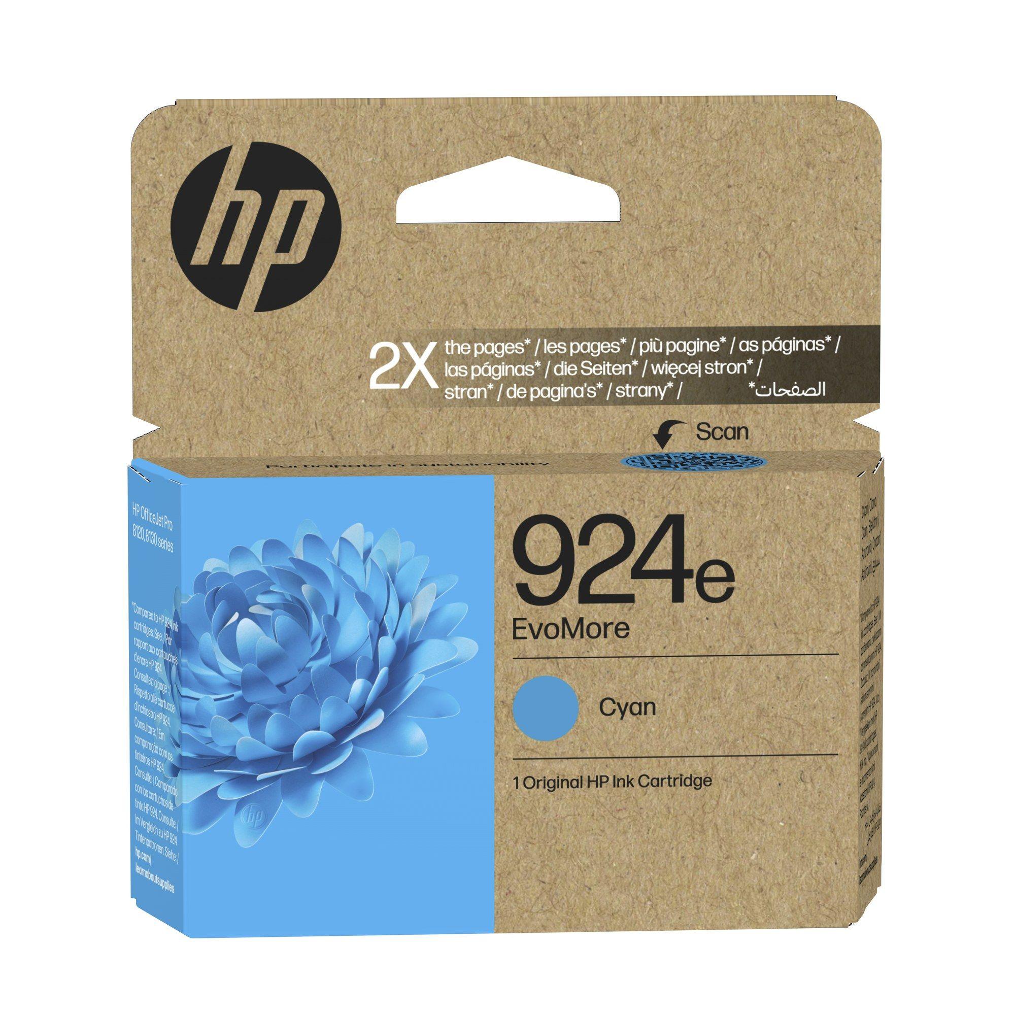 Tinteiro HP 924e XL (800 páginas - Ciano)
