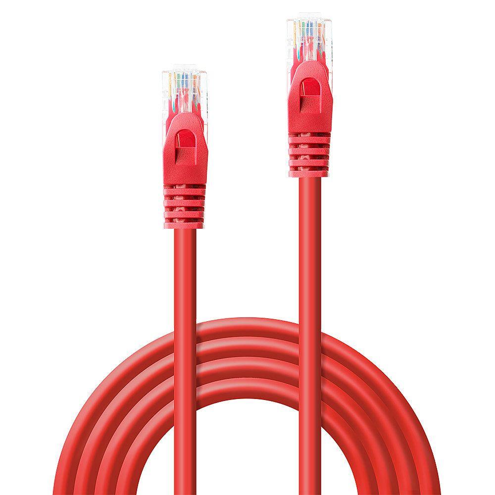 Cabo de Rede LINDY 48181 (0,5 m - Cat6 - RJ-45 - Vermelho), miniatura 3
