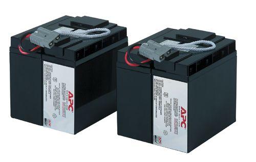 Bateria de Substituição para UPS APC RBC55 (Preto)