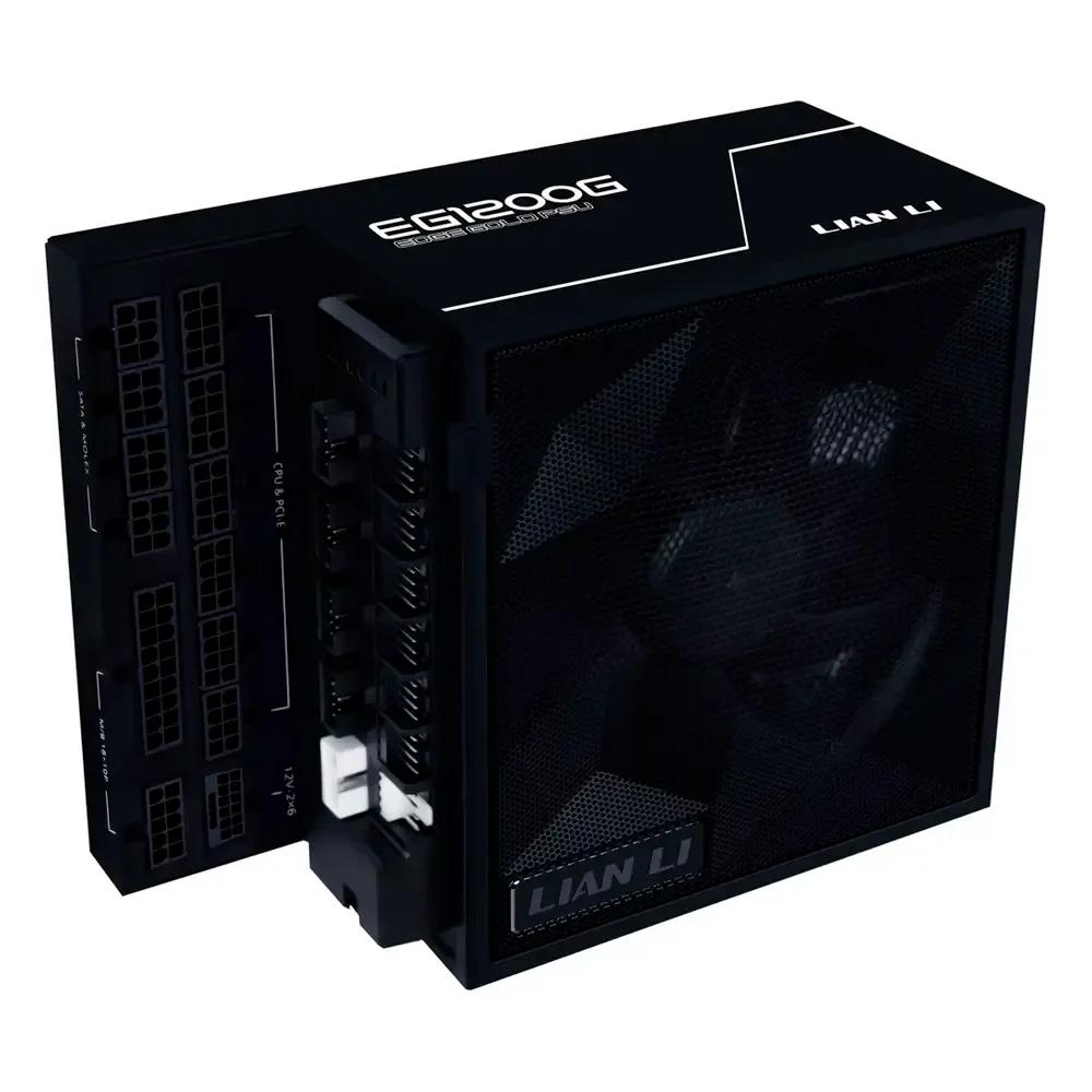 Fonte de Alimentação LIAN LI EG1200GB (ATX - 1200 W - 80 PLUS Gold - Preto), miniatura 2