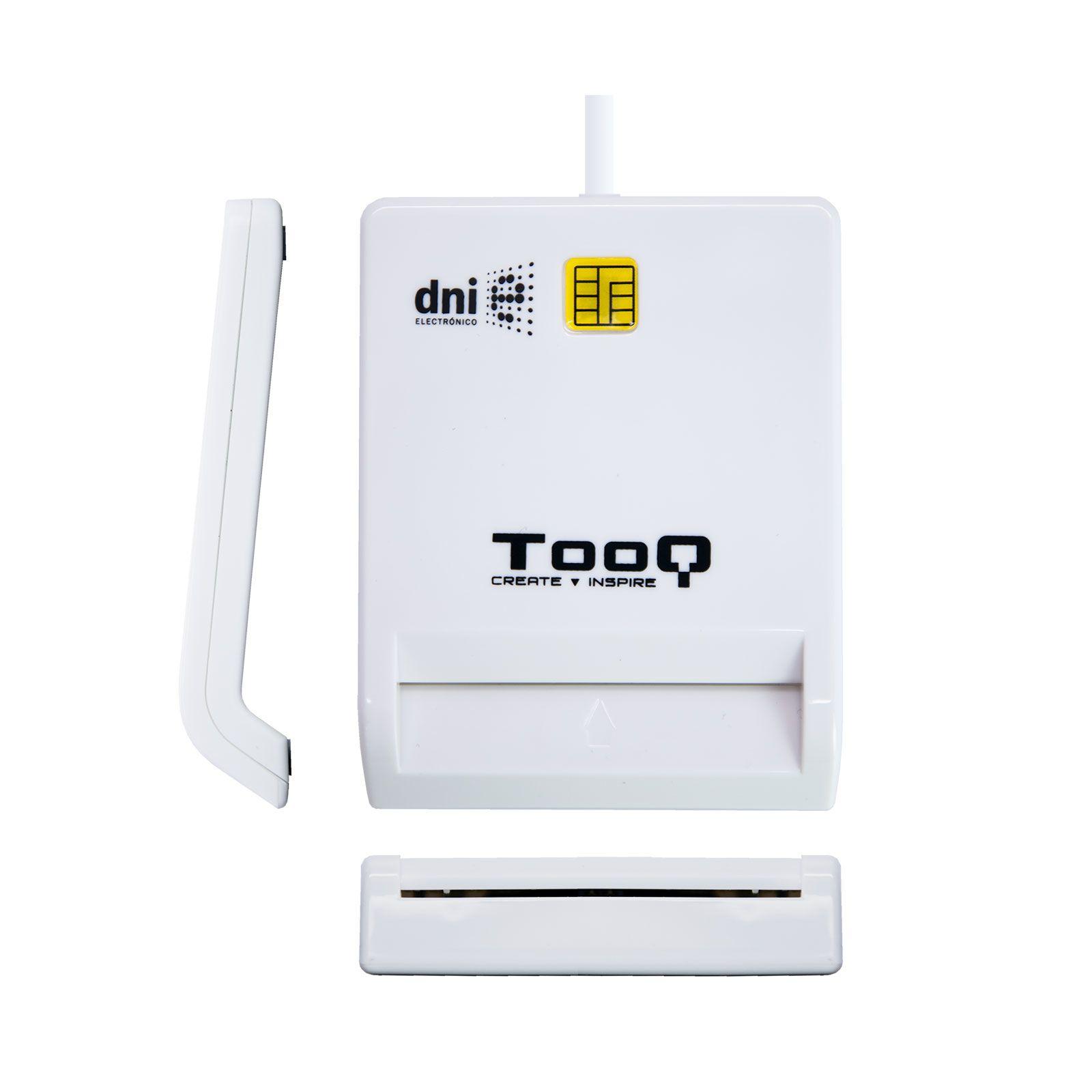 Leitor de Cartões de Cidadão TOOQ TQR-210W (Branco), miniatura 2