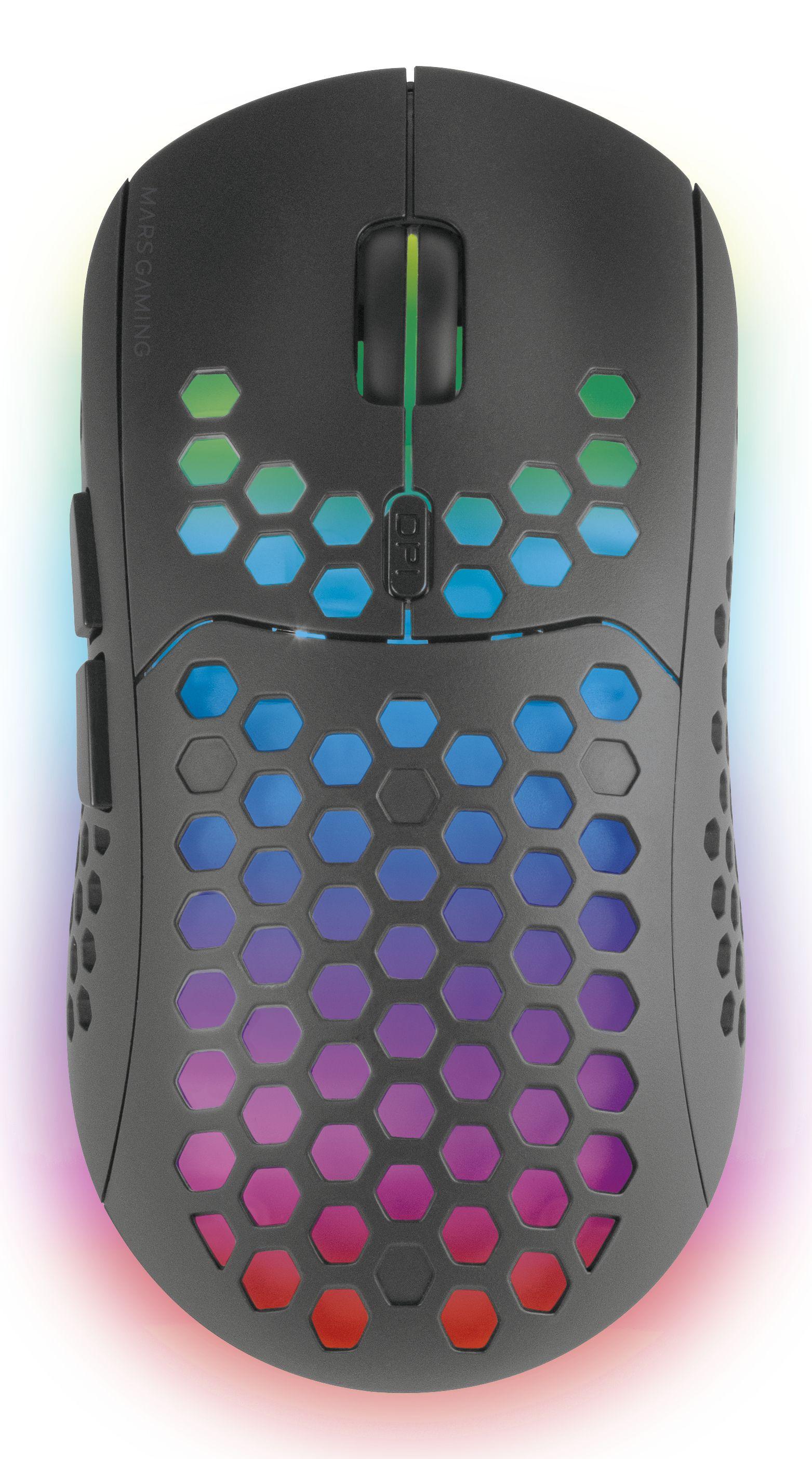 Conjunto Gaming MARS GAMING MCPWXPT (Português - Interruptor de membrana - Tamanho completo - Preto) — miniatura 8