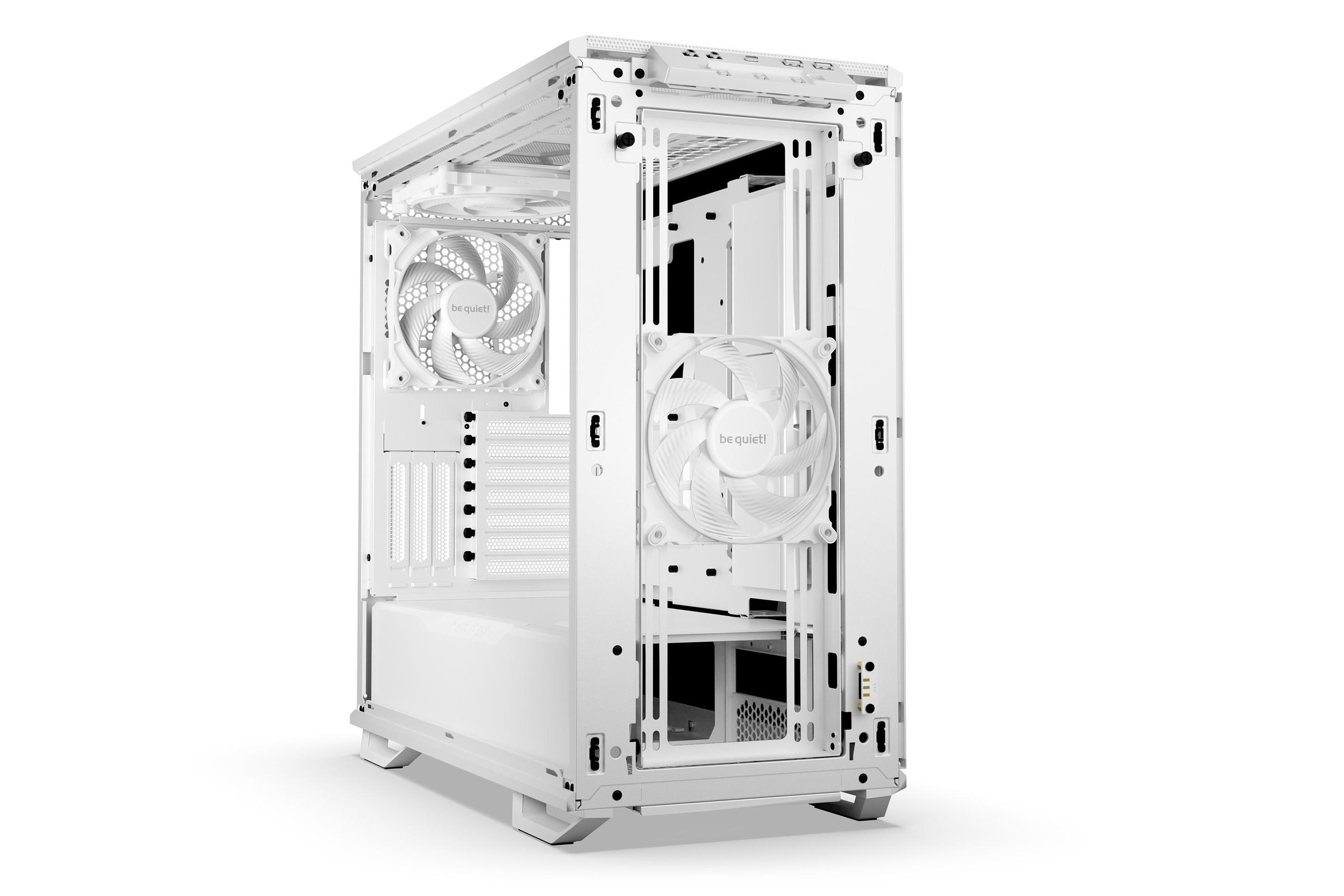 Caixa PC BE QUIET! Dark Base 701 ARGB (ATX, EATX, micro ATX, Mini-ATX - Tower - 18,5 cm - Branco) — miniatura 3