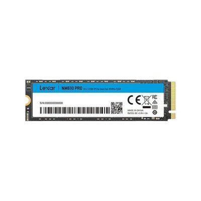 Disco SSD LEXAR NM610PRO (1TB - M.2 2280 - NVMe PCIe Gen3 x4 - Preto)