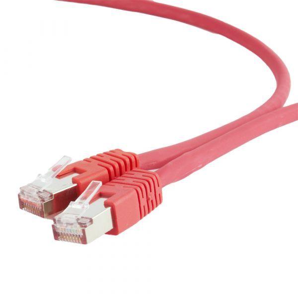 Cabo de Rede GEMBIRD PP6A-LSZHCU-R-0.5M (0,5 m - Cat.6A - RJ-45 - Vermelho), miniatura 3