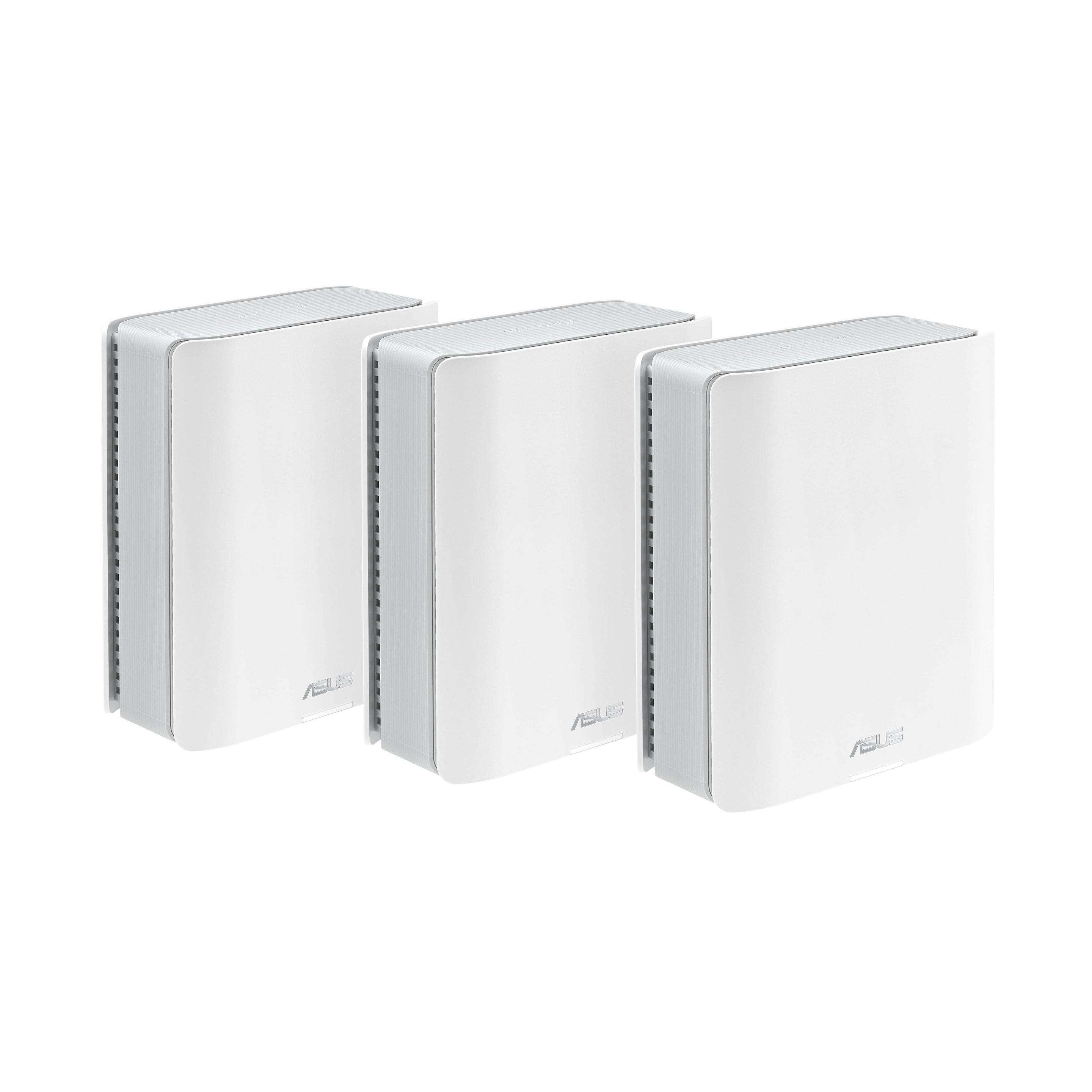 Sistema Wi-Fi Mesh ASUS ZenWiFi BT10 (Wi-Fi 7 - 11 529 Mbit/s - 3 unidades - Branco)