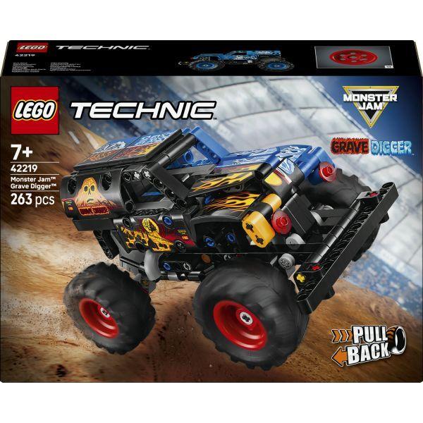 LEGO 42219 Technic Monster Jam™ Grave Digger™ Fogo e Gelo (7+ anos - 263 peças) — miniatura 3