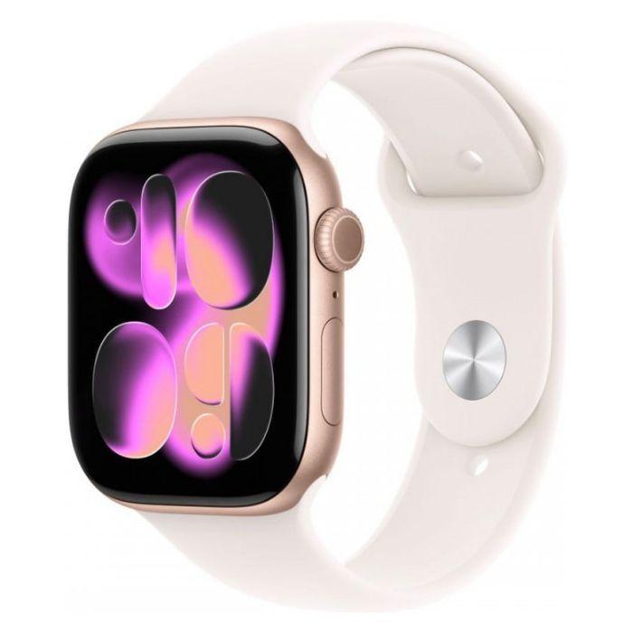 Smartwatch APPLE Watch Series 11 GPS 46 mm (46 mm - Alumínio - Rosa dourado)