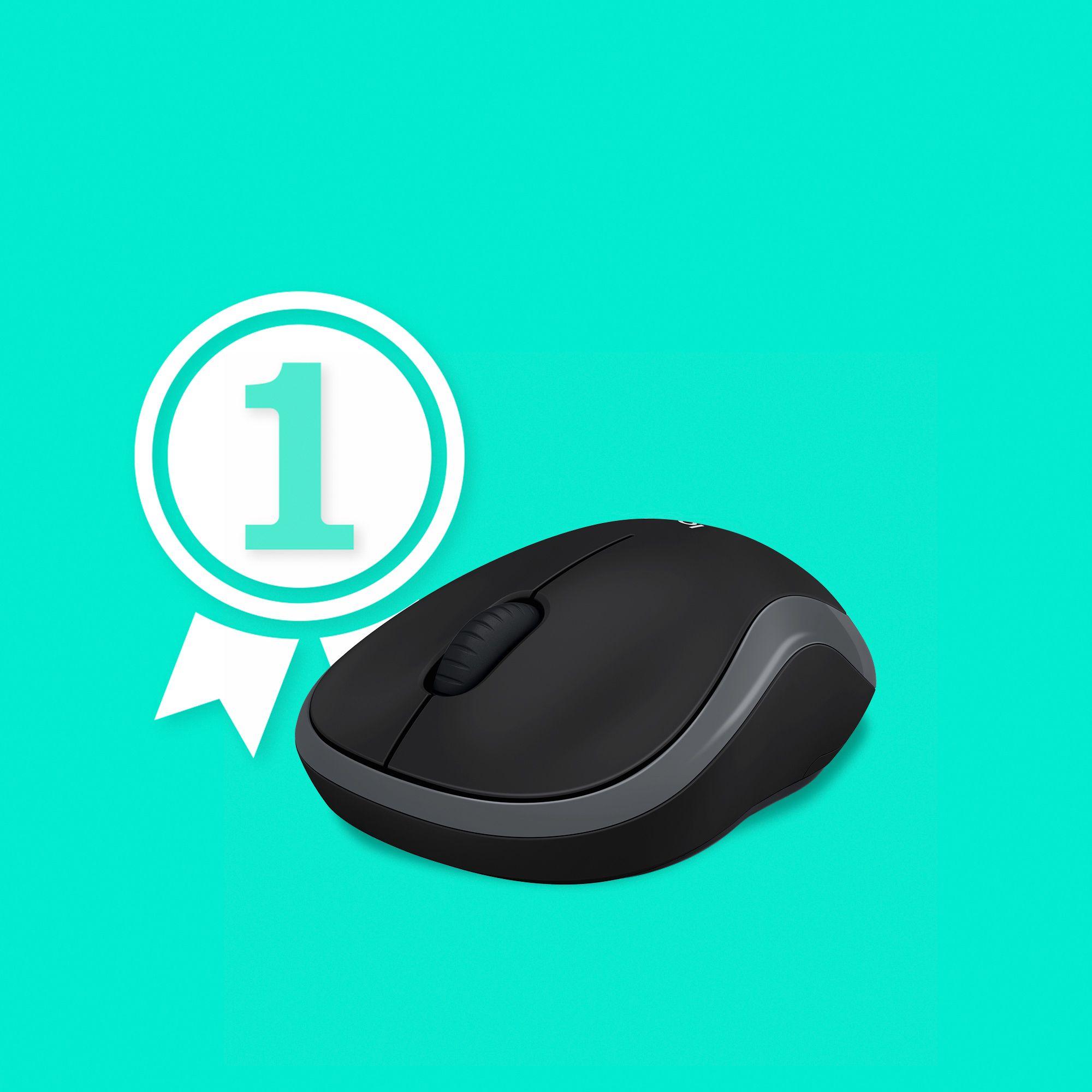 Rato LOGITECH M185 (Ambidestro - 1000 DPI - Ótico - Cinzento) — miniatura 2